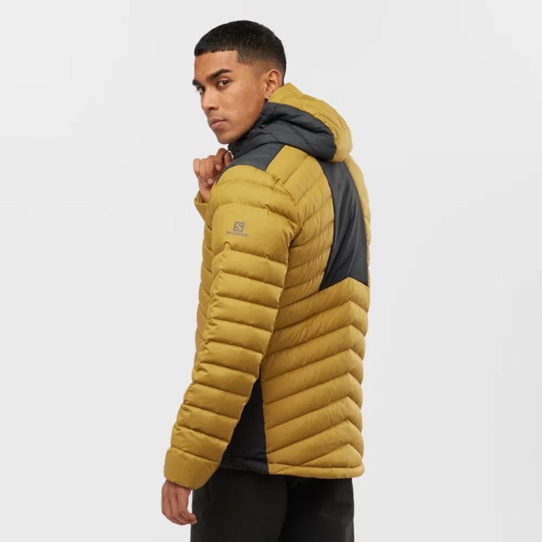 Yellow Salomon Essential Xwarm Down Men's Insulated Jackets | PH 13920U